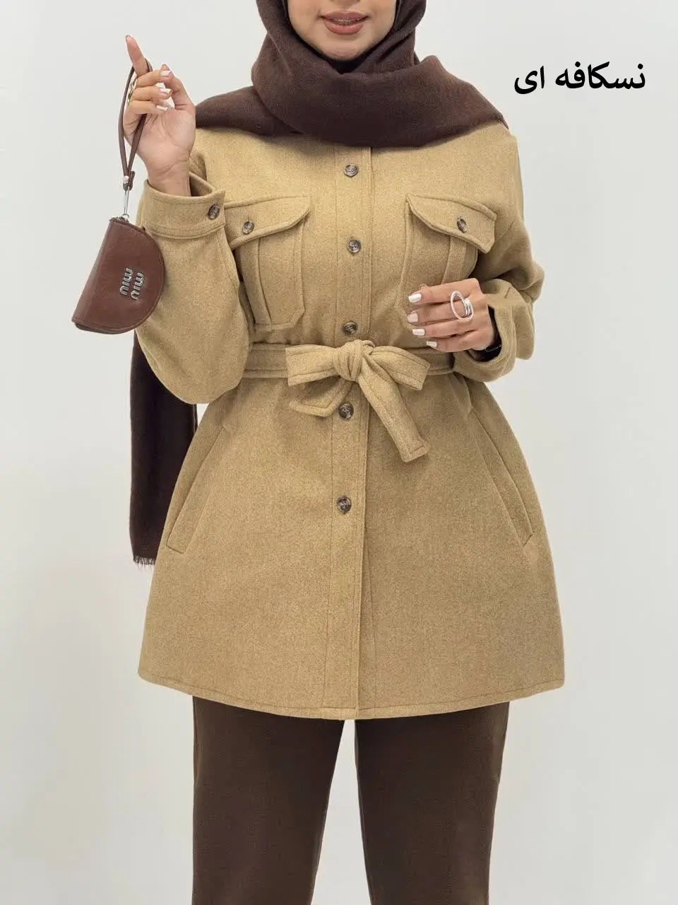 3703-پالتو فوتر کیارا